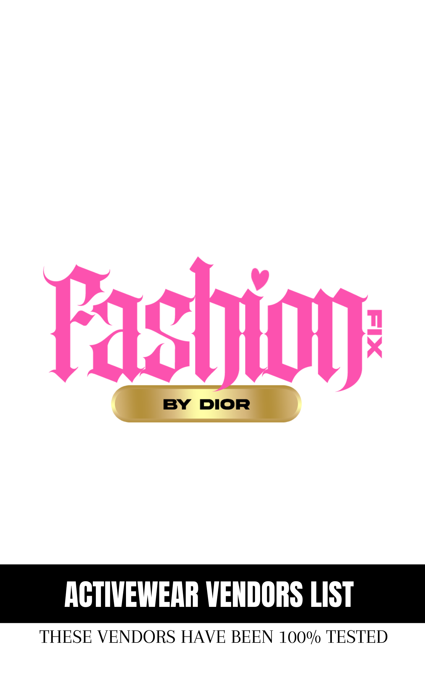 ACTIVEWEAR VENDORS LIST