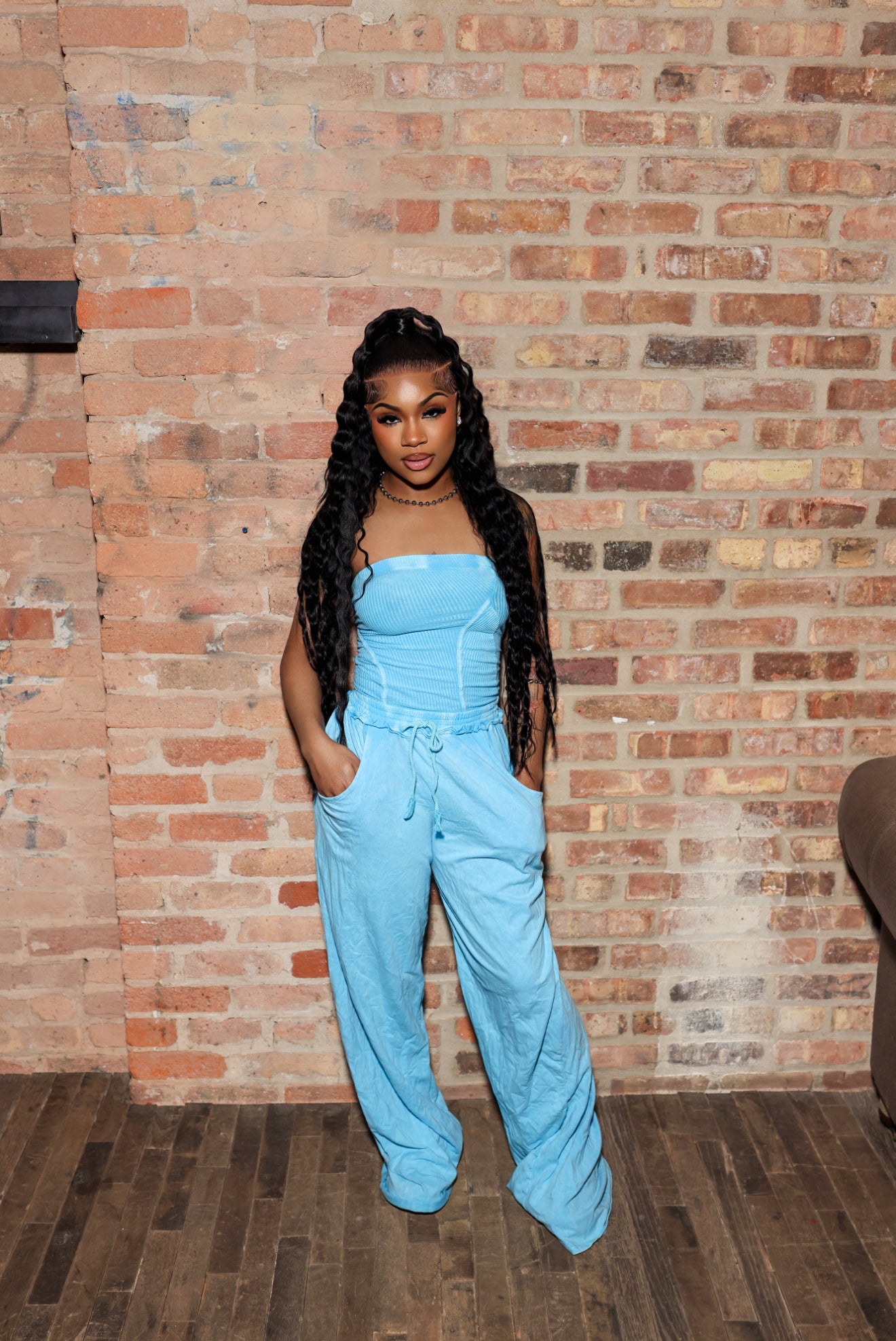 “Muse” Mineral Jumpsuit