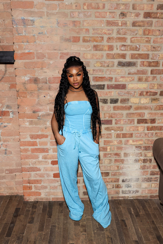 “Muse” Mineral Jumpsuit